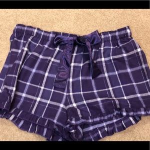 New Boxercraft Ladies Cotton shorts S,M,L,XL Purple/white Silk Bow